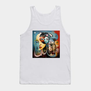 Surreal Orientalism - The Oriental Psychedelia Tank Top